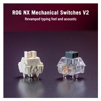 ASUS klávesnice ROG STRIX SCOPE II X, mechanická, drátová, ROG NX Snow V2, US