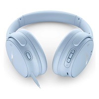 Bose QuietComfort sluchátka, bezdrátová, přes hlavu, USB-C, ANC, světle modrá