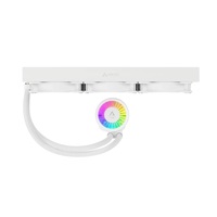 BAZAR - ARCTIC Vodní chladič Liquid Freezer III 420 ARGB, 3x140mm, AM5, LGA1851, bílá - Poškozený obal (Komplet)