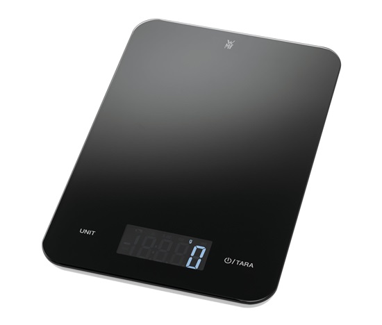 BAZAR - WMF digitální váha černá - Poškozený obal (Komplet)