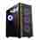 1stCOOL skříň G6 Noble, Mid Tower, ATX, AU, Průhledná Bočnice, 4x 120mm ARGB Fan, Černá
