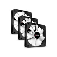 1stCOOL skříň G6 Noble, Mid Tower, ATX, AU, 3x 120mm Fan, Černá