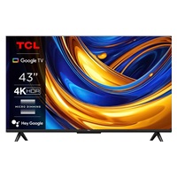 TCL P655 43" TV, 4K Ultra HD, HDR, WiFi, Bluetooth, Chromecast, Miracast, Dolby Digital, Google TV