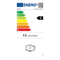 LENOVO LCD E24-40 - 23.8",IPS,16:9,1920x1080,100Hz,250cd/m2,1300:1,4ms(GtG),VGA,DP,HDMI,Repro,Pivot
