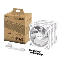 ASUS Ventilátor PRIME MR120 ARGB Reverse, 3x120mm, bílá