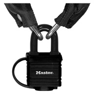Master Lock Řetězový zámek na kolo s visacím zámkem  8390EURDPRO 6mm
