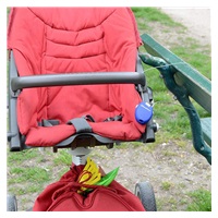 Master Lock Zatahovací kabelový zámek 4603EURD  - modrý