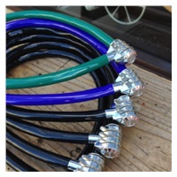 Master Lock Ocelové kombinační lanko na kolo  8631_55cm, zelené