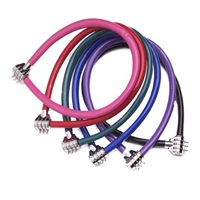 Master Lock Ocelové kombinační lanko na kolo  8631_55cm, zelené