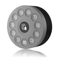 Ezviz  - Set Chytrého dveřního zámku (DL01S) + Klávesnice (DL01CP) + HUB (A3) (CS-DL01S/DL01CP/A3-BK)