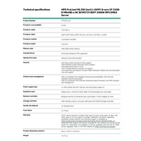 HPE PL ML350g11 4509Y (2.6G/8C) 1x32G (p64706) MR408i-o 8-24SFF 4p1G 1x1000W P70195-421 RENEW