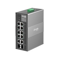 TP-Link OMADA průmyslový switch IES210GPP (8xGbE,2xGbE/SFPcombo,6xPoE+,2xPoE++,240W,DIN,IP40,fanless)