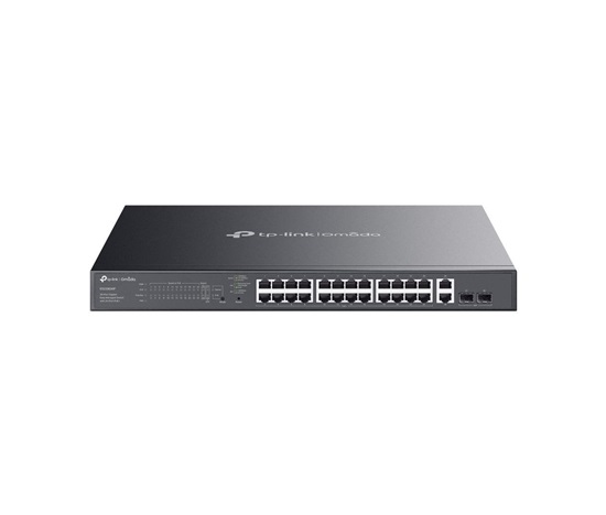 TP-Link OMADA switch ES228GMP (26xGbE,2xSFP,24xPoE+,384W)