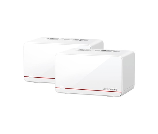 MERCUSYS Halo H37BE(2-pack) WiFi7 Mesh (BE6500,2,4GHz/5GHz,2x2,5GbELAN/WAN,1xGbELAN/WAN)