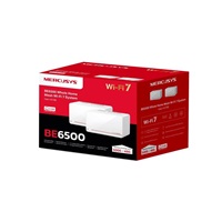 MERCUSYS Halo H37BE(2-pack) WiFi7 Mesh (BE6500,2,4GHz/5GHz,2x2,5GbELAN/WAN,1xGbELAN/WAN)