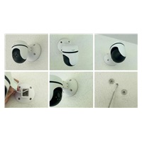 TP-LINK držák pro kamery Tapo C500/C510W/C520WS/C530WS pro montáž na vruty do polystyrenu, bílý s krytkou kabelů (1ks)