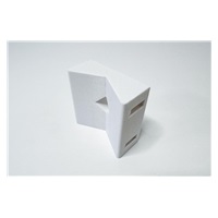 TP-LINK adaptér držáků kamer D-TC3XX-C,D-TC5XX-C,D-TC5XX-CL pro uchycení na sloup (60-130mm), bílý s krytkou kabelů(1ks)