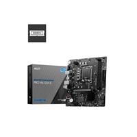 MSI MB Sc LGA1700 PRO H610M-E, Intel H610, 2xDDR5, 1xHDMI, 1xVGA, mATX
