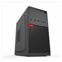 BAZAR - 1stCOOL skříň STEP 5, micro tower, AU, USB 3.0, bez zdroje, černá - Po opravě