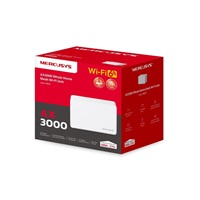 MERCUSYS Halo H80X(1-pack) WiFi6 Mesh (AX3000,2,4GHz/5GHz,3xGbELAN/WAN)