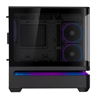 ASUS Case AP202 PRIME CASE, mATX, Průhledná bočnice, 3x 120mm ARGB Fan, černá