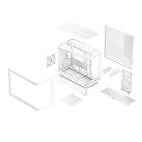 ASUS Case AP202 PRIME CASE, mATX, Průhledná bočnice, 3x 120mm ARGB Fan, bílá