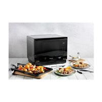 Panasonic mikrovlnná trouba, 1000 W, parní vaření, černá