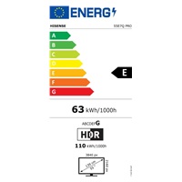 Hisense 55" TV, 4K Ultra HD, 100/120 Hz, HDR, Miracast, Apple Airplay 2