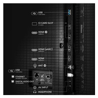 Hisense 65" TV, 4K Ultra HD, 100/120 Hz, HDR, Miracast, herní režim
