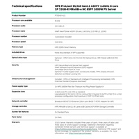 HPE PL DL360g11 4509Y (2.6G/8C) 1x32G (P64706) MR408i-o/4G 8-10SFF 1x1000W 2x1G P70540-421 RENEW