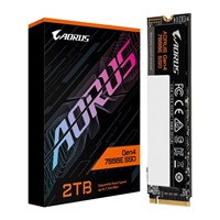 GIGABYTE SSD 2TB AORUS Gen4 7000E, PCIe Gen4x4, M.2 2280, (R:7100/ W:6500MB/s)