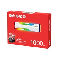 ADATA SSD 1TB XPG SPECTRIX S65G, PCIe Gen4x4 M.2 2280, (R:6000/W:4000 MB/s)