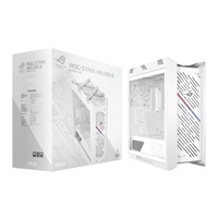ASUS Case ROG Strix Helios II GX601S, E-ATX, Průhledná bočnice, 4x 140mm Fan, bílá