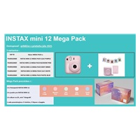 Fujifilm MINI 12 MEGA PACK fialový
