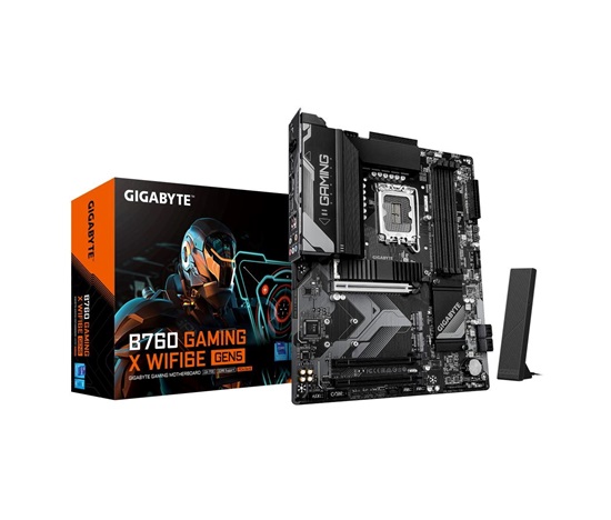 GIGABYTE MB Sc LGA1700 B760 GAMING X WIFI6E GEN5, Intel B760, 4xDDR5, 1xDP, 1xHDMI