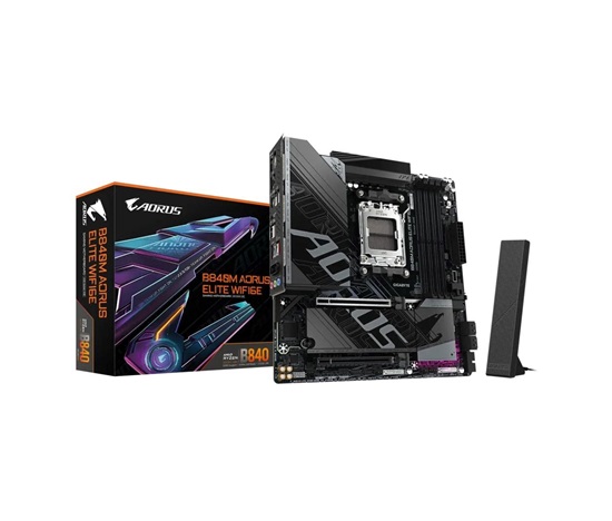 GIGABYTE MB Sc AM5 B840M DS3H WIFI6, AMD B840, 4xDDR5,WIFI, DP, HDMI, mATX