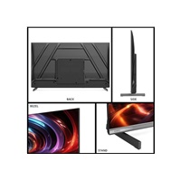 CHiQ L40QST TV 40", QLED, Full HD, Google TV, Frameless, Dolby Audio, dbx-tv, HDR 10