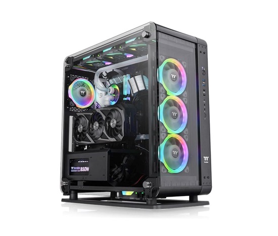 THERMAL TAKE Case Core P6, ATX, Průhledná bočnice, černá