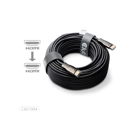 Club3D Kabel aktivní hybridní optický HDMI 2.1 8K60Hz/4K120Hz, (M/M), 100m