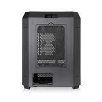 THERMAL TAKE Case The Tower 600, ATX, Průhledná bočnice, 2x 140mm Fan, černá
