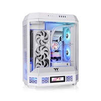 THERMAL TAKE Case The Tower 600, ATX, Průhledná bočnice, 2x 140mm Fan, bílá