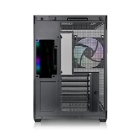 THERMAL TAKE Case View 380 TG ARGB, ATX, Průhledná bočnice, 4x 120mm ARGB Fan, černá