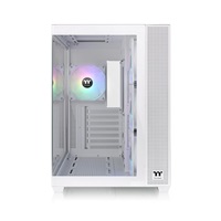 THERMAL TAKE Case View 380 TG ARGB, ATX, Průhledná bočnice, 4x 120mm ARGB Fan, bílá