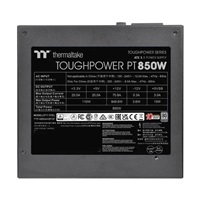 THERMAL TAKE zdroj 850W Toughpower PT, 120mm, Plně modulární, 80+ Platinum, černá