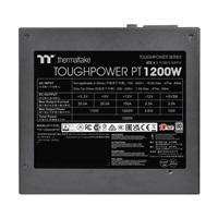 THERMAL TAKE zdroj 1200W Toughpower PT, 120mm, Plně modulární, 80+ Platinum, černá