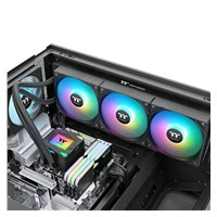 THERMAL TAKE Vodní chladič LA360 ARGB, 3x120mm ARGB, LGA1851, AM5, černá