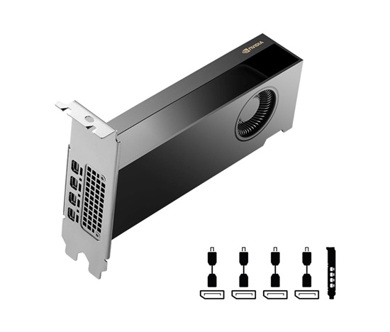PNY VGA NVIDIA RTX 2000 ADA 16G, 16G GDDR6, 4xmDP