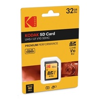 Kodak paměťová SD karta 32GB UHS-I U1 V10 Premium