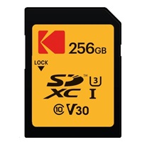 Kodak paměťová SD karta 256GB UHS-I U3 V30 Ultra