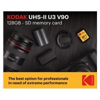Kodak paměťová SD karta 64GB UHS-II U3 V90 Ultra Pro